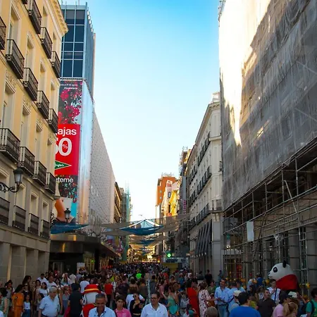 Apartamento En Carretas - Puerta Del Sol Madrid Exterior foto
